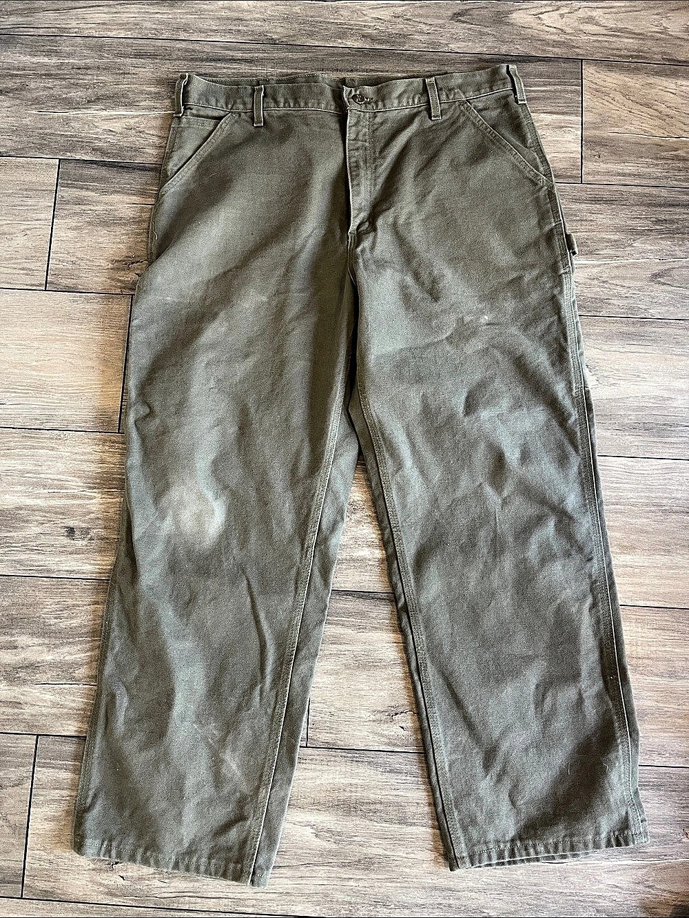 Carhartt Rugged Flex. Cargo Pants Olive 38W x 30L